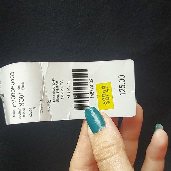 NWT Tristan Wool Mini Skirt - Picture 6 of 6